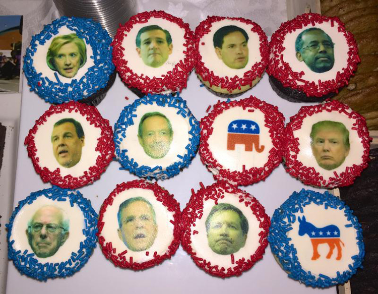 presidential cupcakes